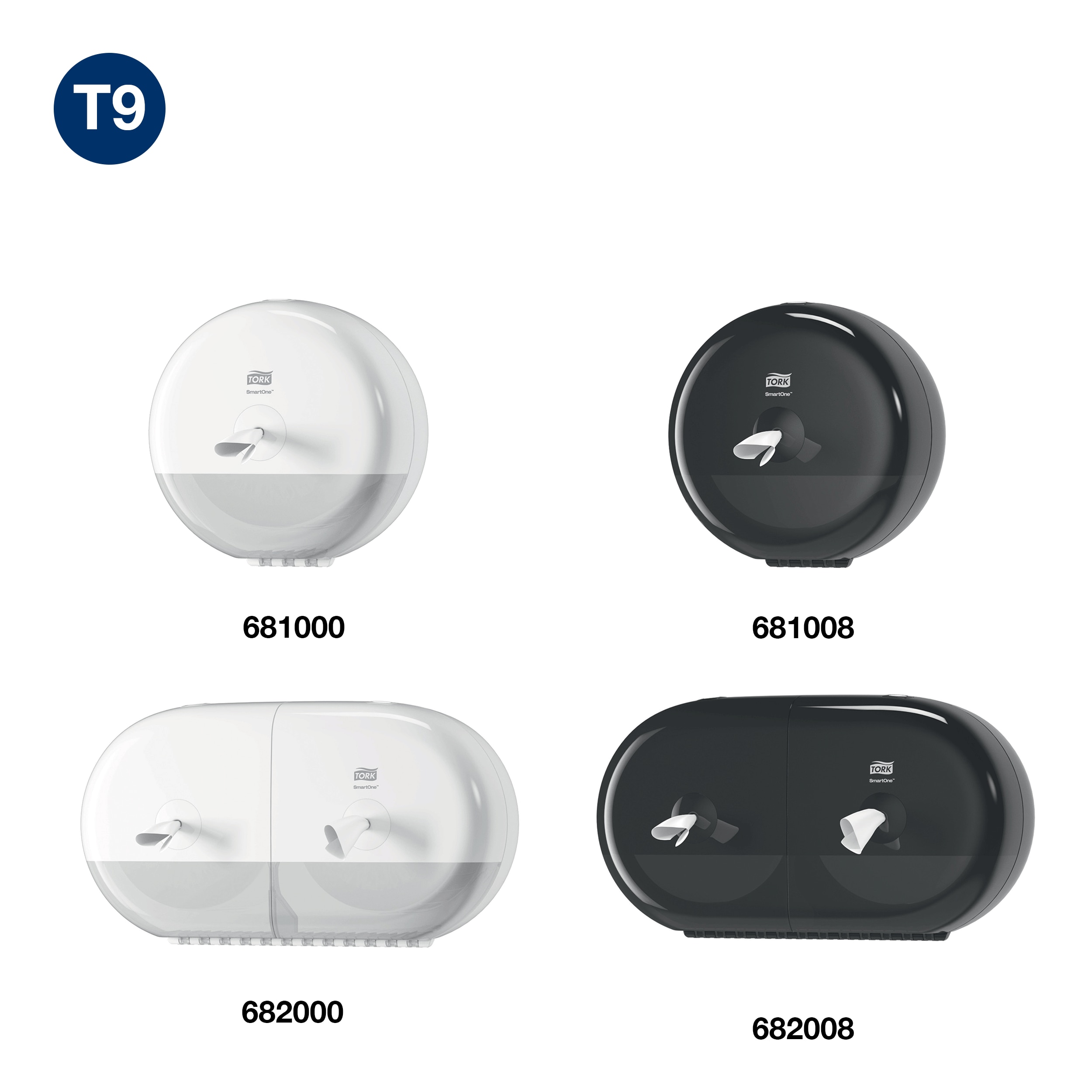 Toaletní papír SmartOne MINI 2vrstvý, návin 111 m, bílý.