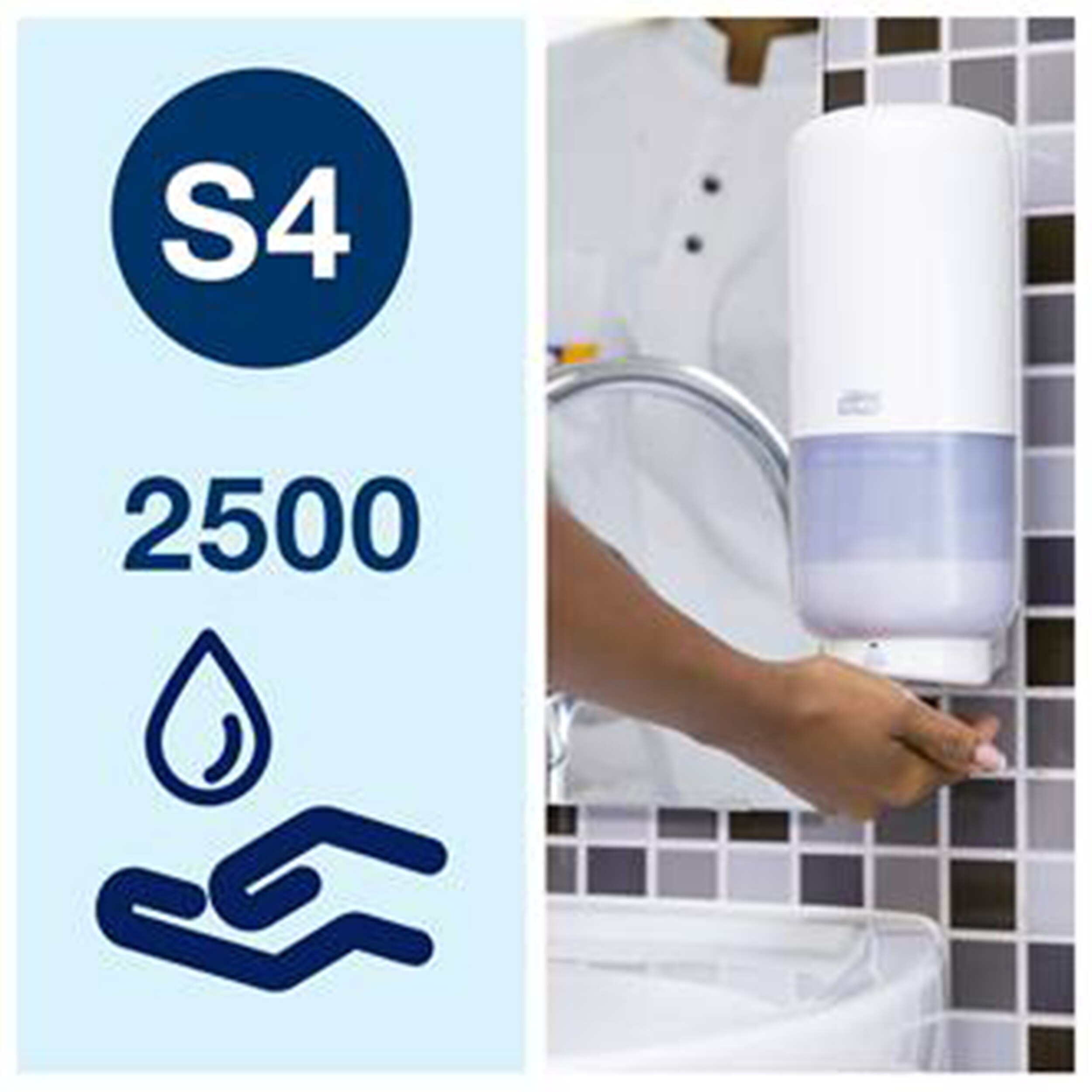 Pěnové mýdlo čiré, ekologické, S4, 1l / 2500 dávek