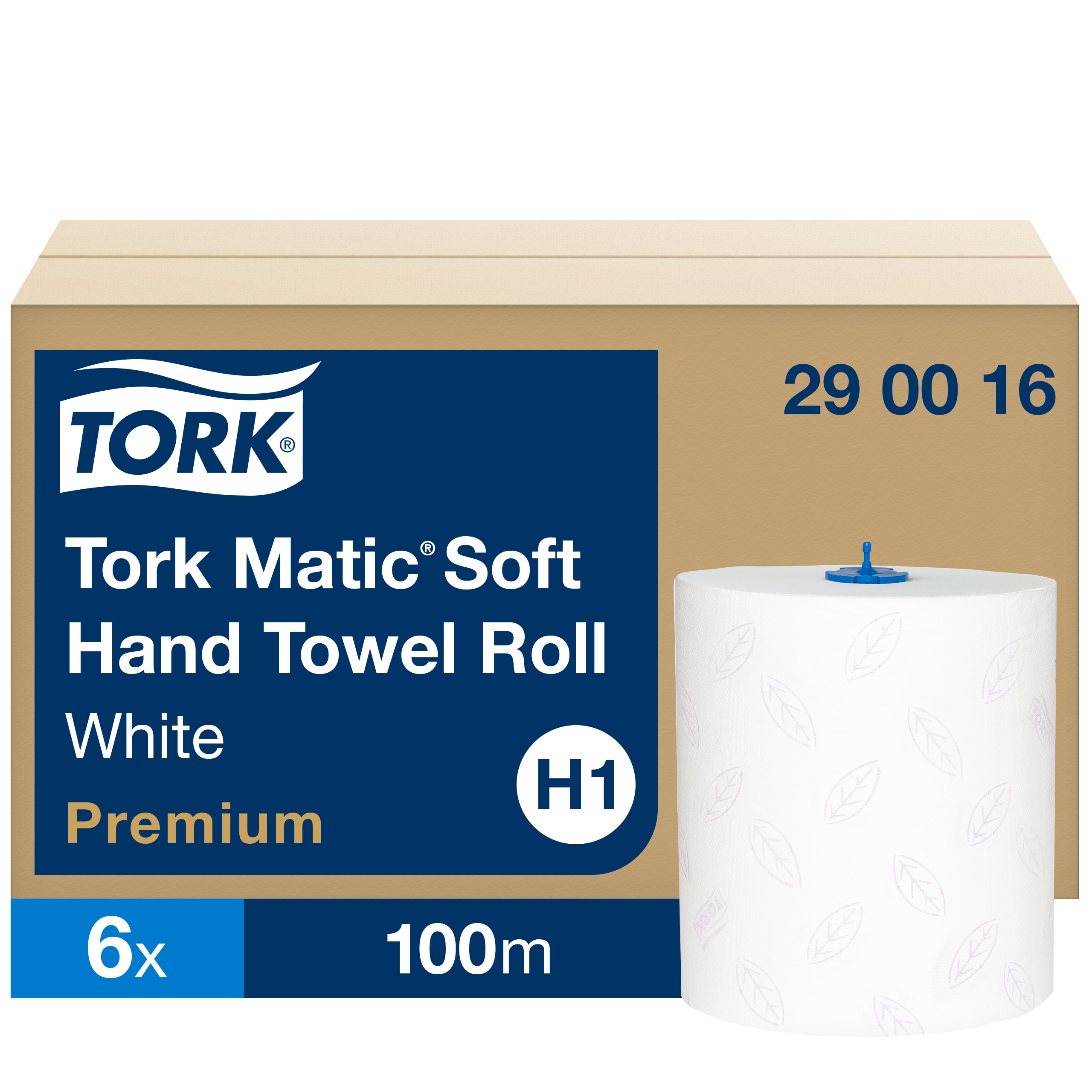 Papírové ručníky Tork MATIC Soft Premium 2vr., H1, bílé, 21cm / 100 m, 400 útržků
