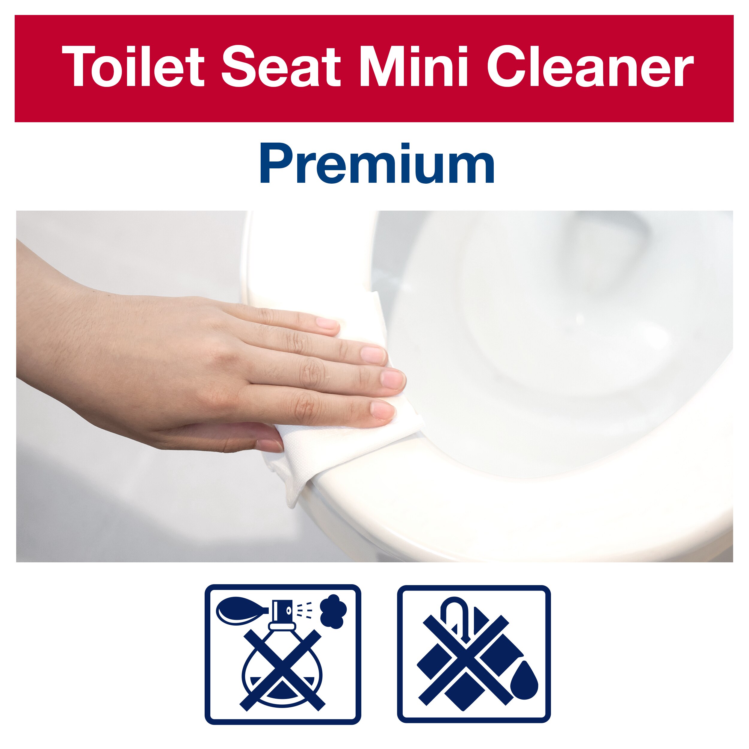 Čistič WC sedátek mini S2, 475 ml (zásobník 140619 a 140620)