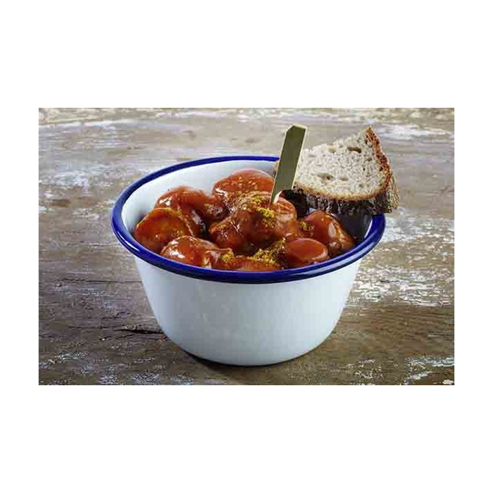 miska, ENAMELWARE smalt pr. 13 cm, v. 6 cm, 0,5 l