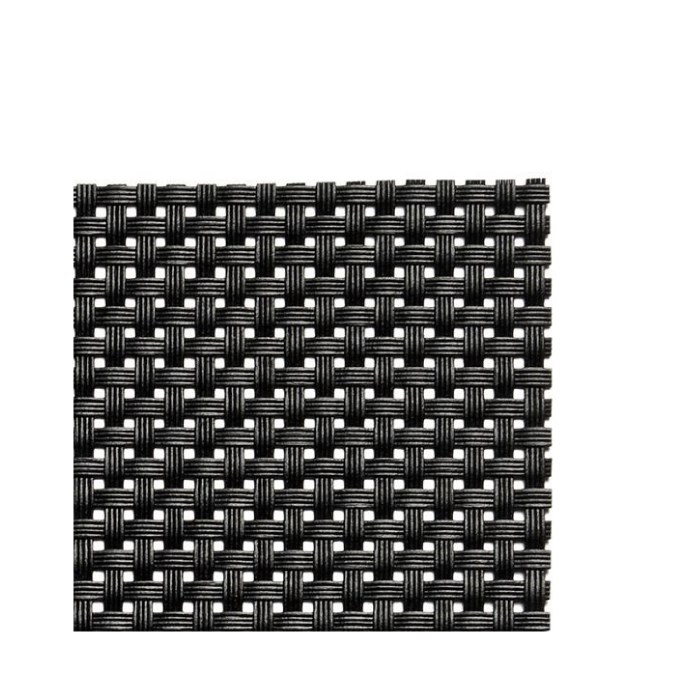 podložka, TIRA, PVC, černá, 45 x 33 cm