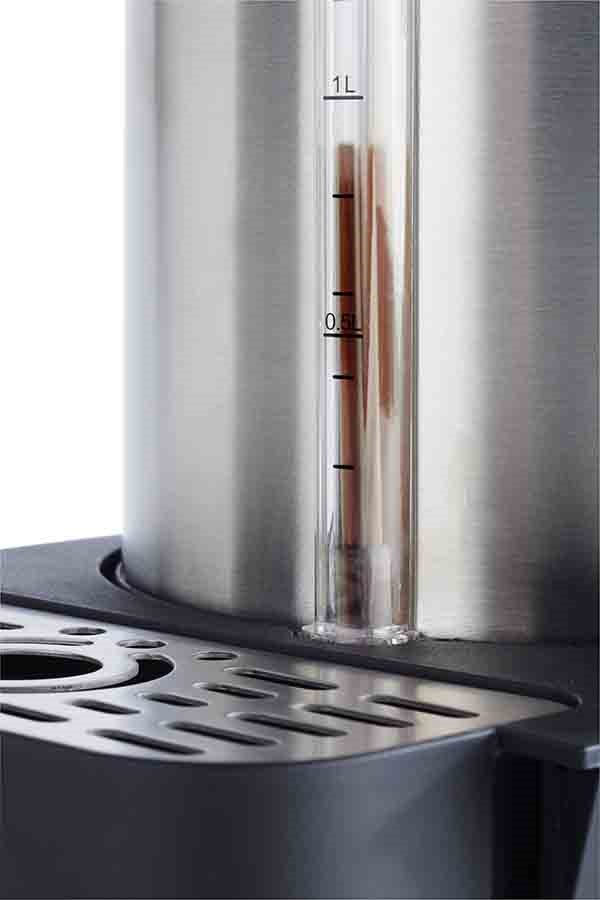termoska Premium 3 l s pumpou, plast nerez, dvojitá stěna