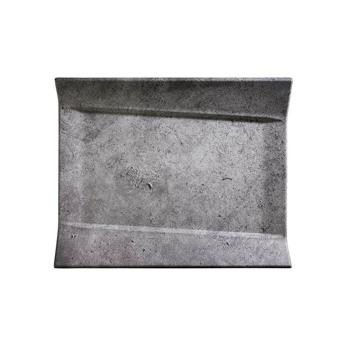 podnos GN 1/2, CONCRA, melamin, 32,5 x 26,5 cm, v. 3,5 cm