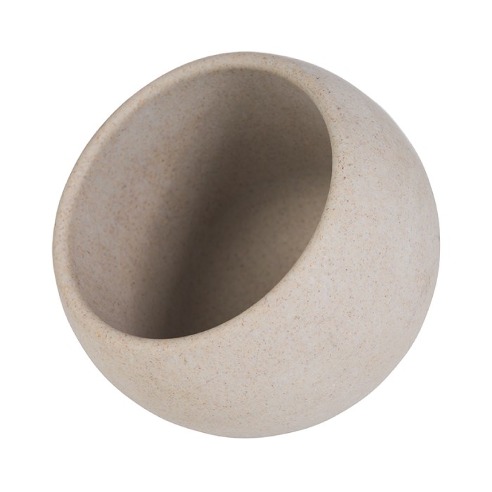 miska MOON, 3 ks, melamin, šedá, pr. 8 cm, v. 7,5 cm, 0,05 l, vč.  3 ks dřevěná lžíce