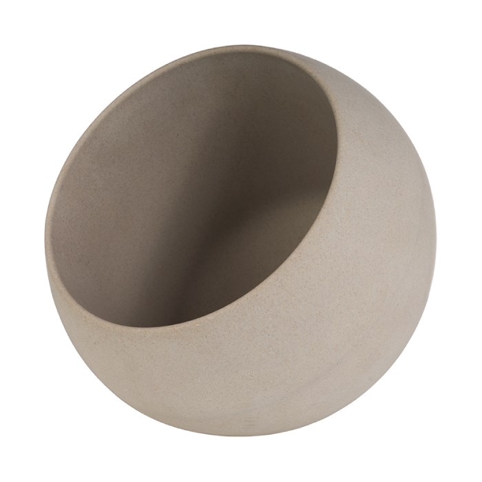 miska MOON, melamin, šedá, pr. 19 cm, v. 17,5 cm, 0,8 l, vč.  víčka