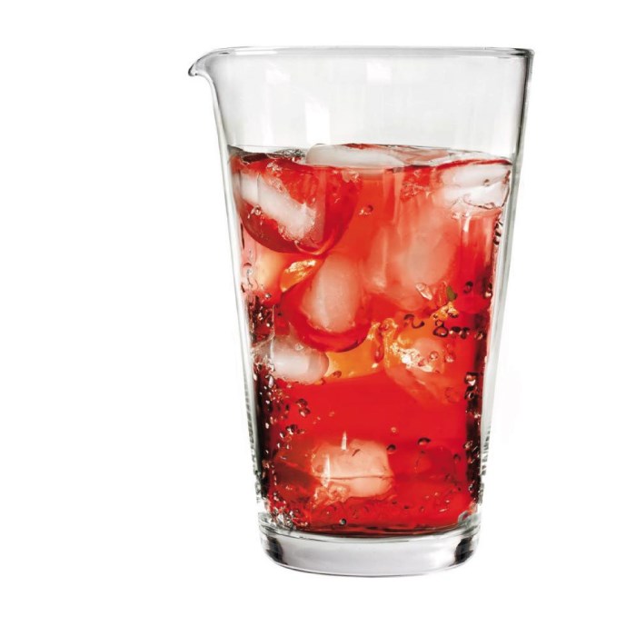 Mixovací sklenice s nálivkou 0,95 l