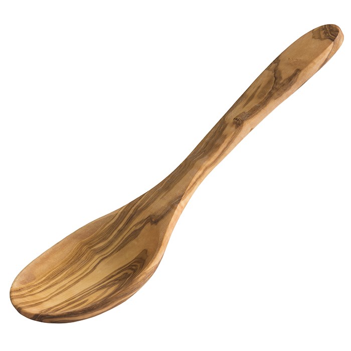 Servírovací příbor na salát 17cm , olivové dřevo, set 2 ks
