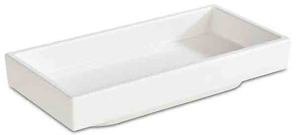 miska ASIA PLUS melamin, 15,5 x 7,5 cm, v. 3 cm bílá