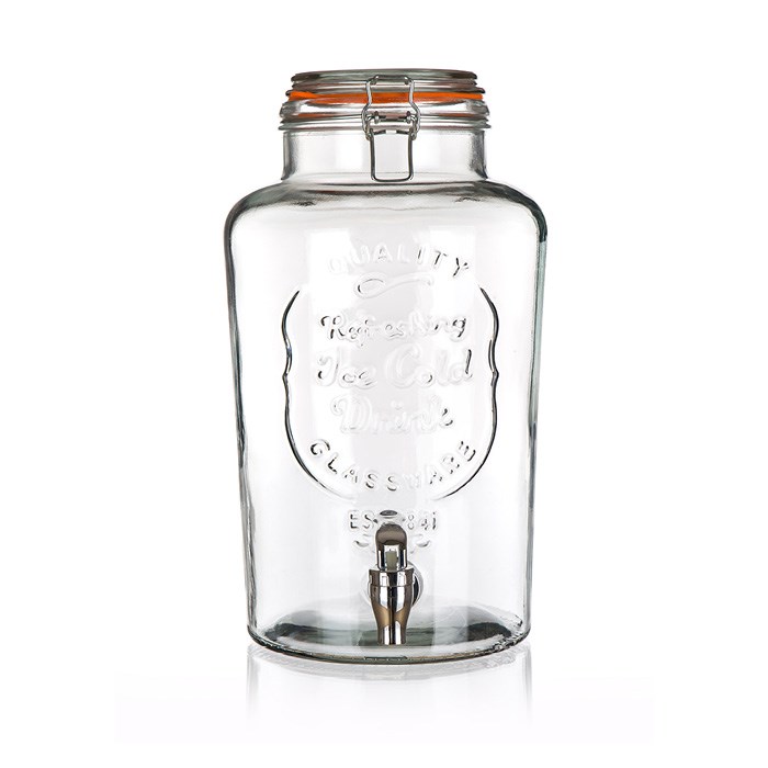 Skleněný zásobník na vodu SUMMER 6,7 l