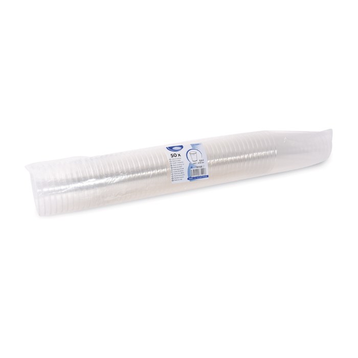 kelímek čirý 500ml/ pr. 95mm, 50ks (rPET)