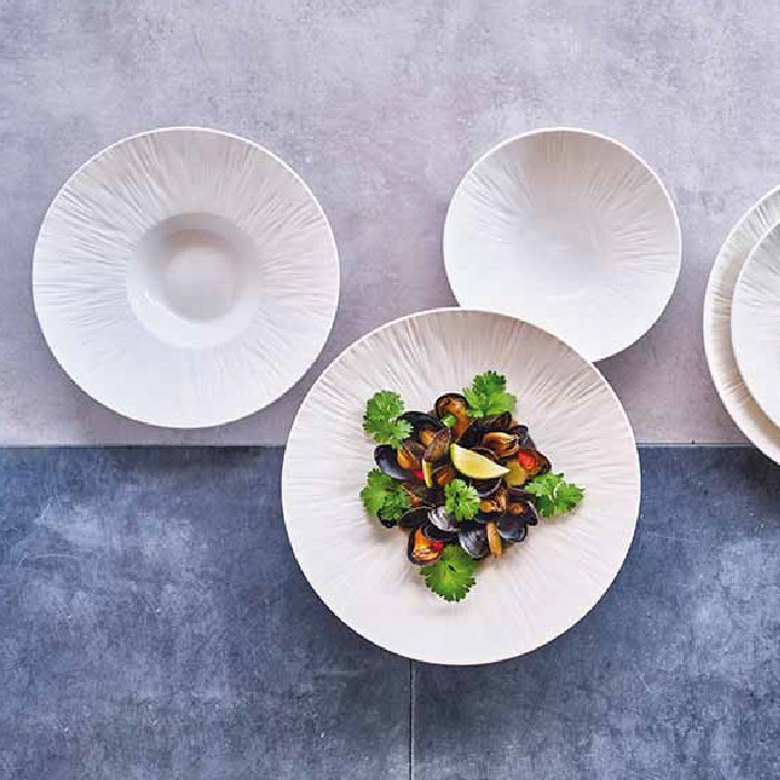 Talíř na pastu PURE WHITE, 27,5 cm
