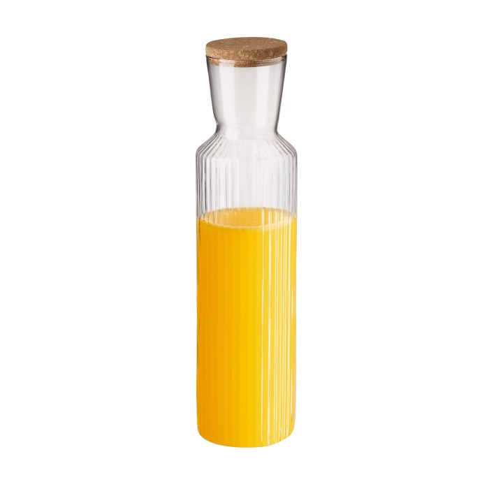Karafa LINES skleněná s víčkem 1,5 l