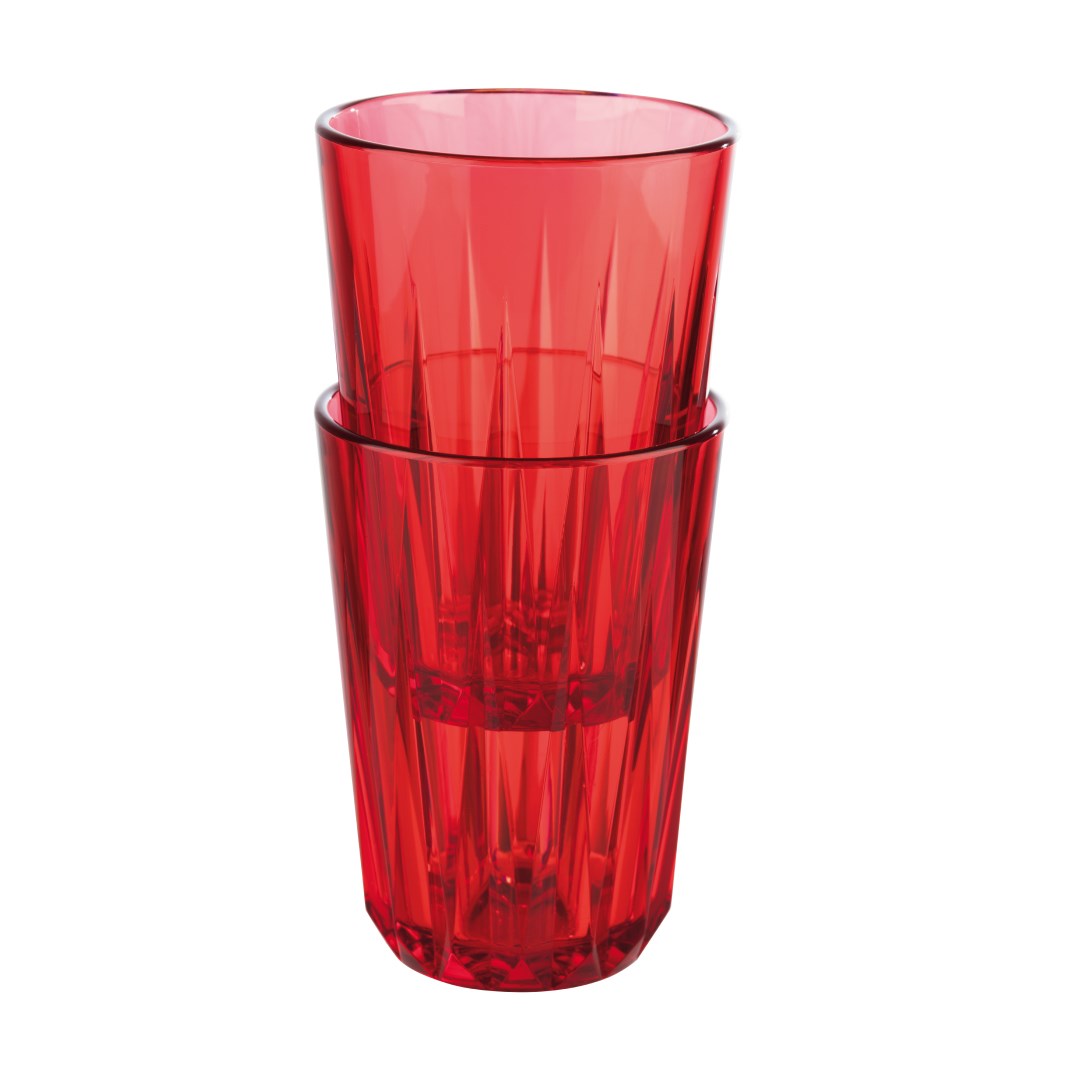 Nerozbitná odlivka CRYSTAL 0,15 l, červená