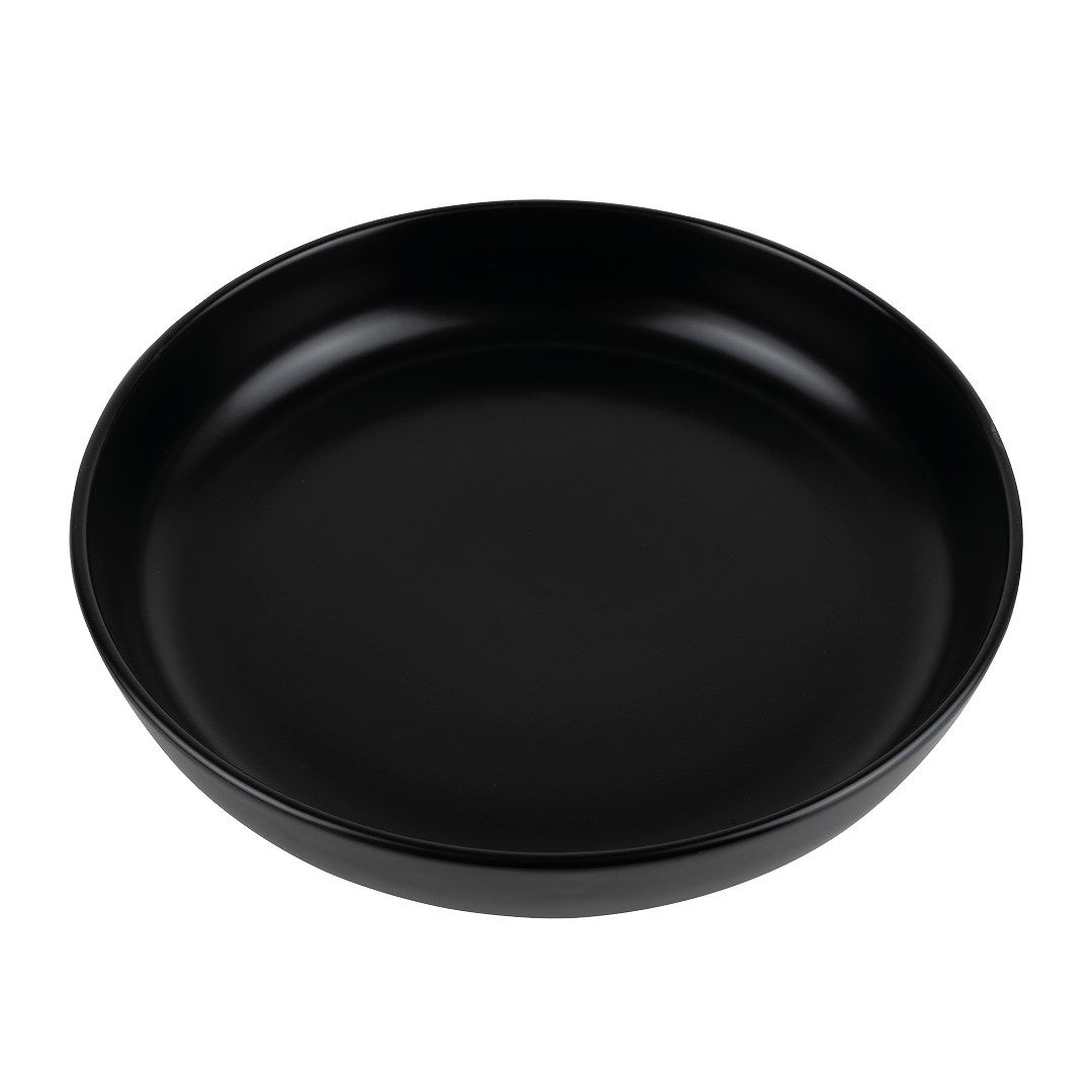 Polohluboký talíř FUTURE BLACK 24 cm