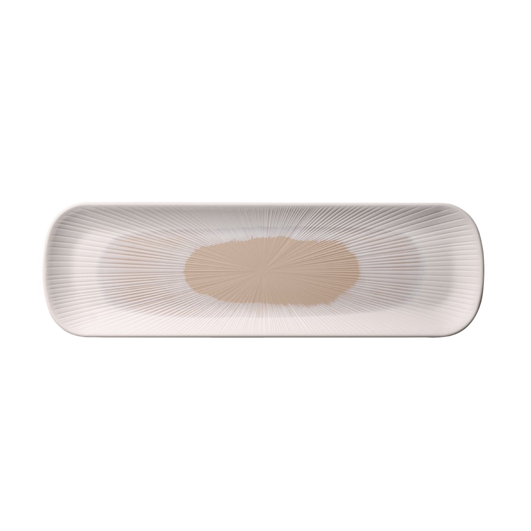 Melaminový podnos BLUSH, GN 2/4 53,0 x 16,2, výška 2,5 cm