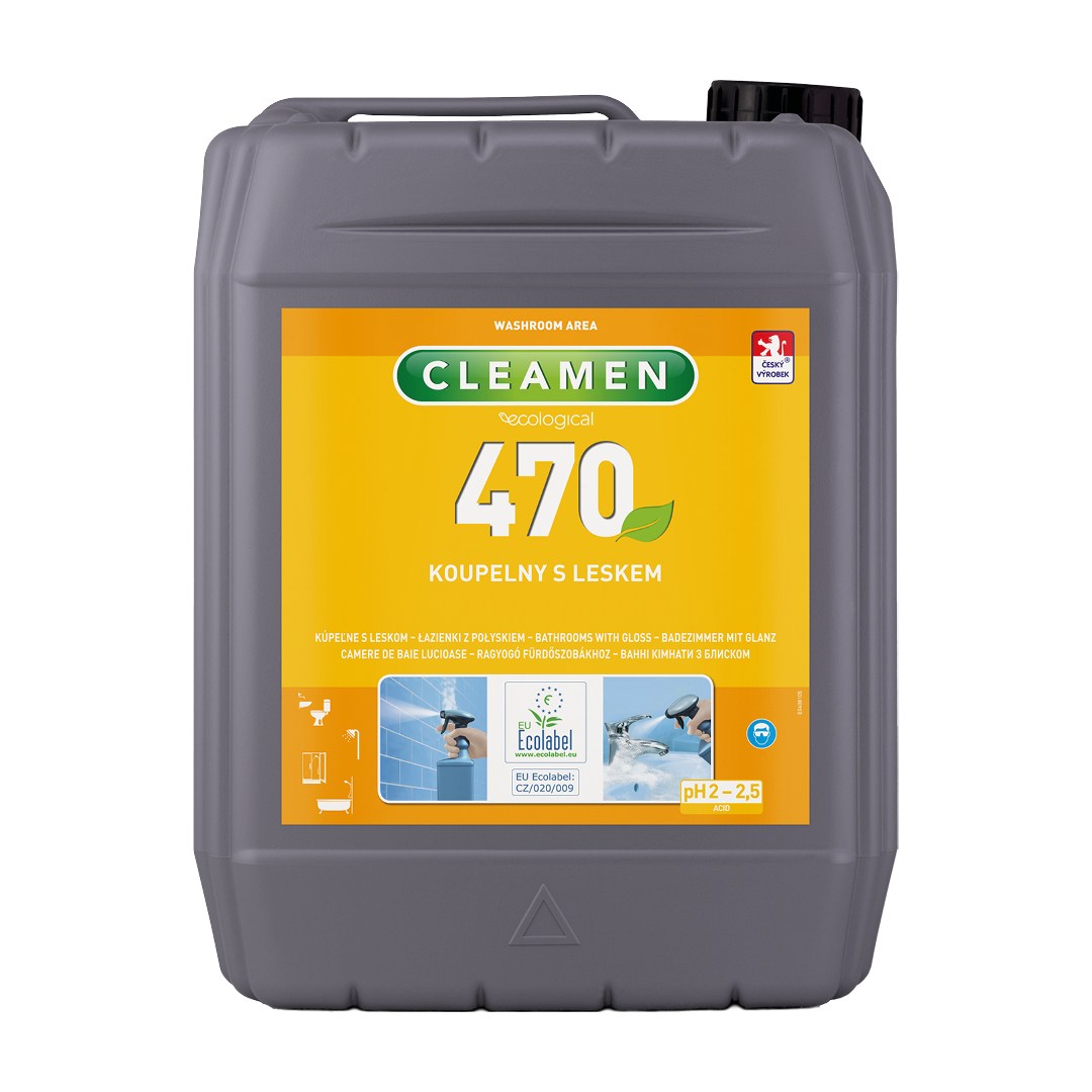 Cleamen 470 na koupelny s leskem ECO 5 l