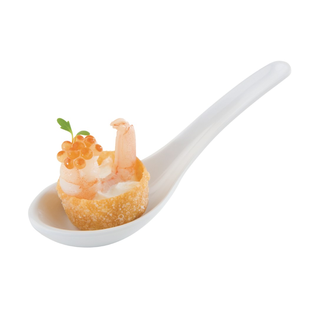 lžíce finger food FRIENDLY 13,5 cm PET bílá