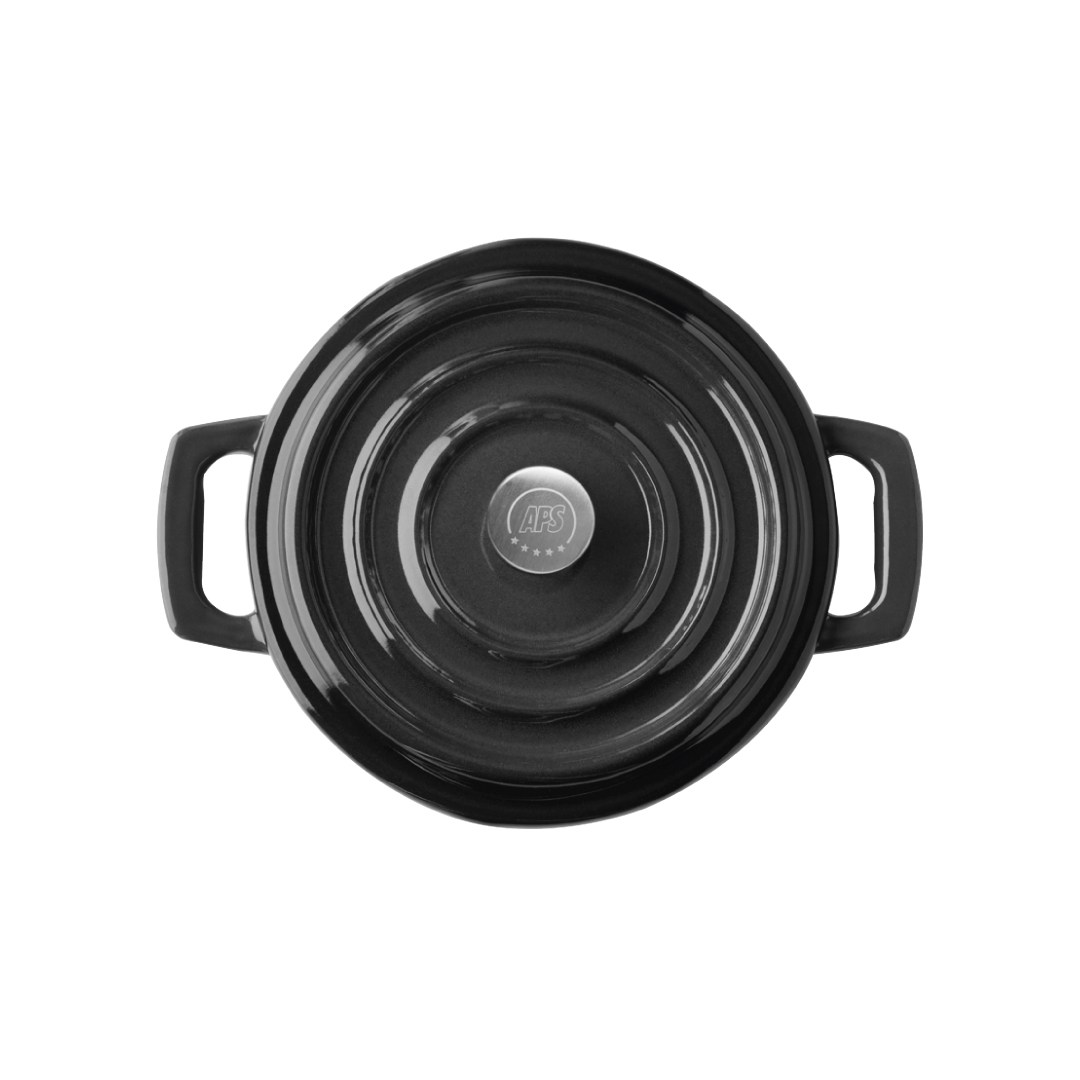 hrnec mini 5 STARS pr.11cm, 0,35l šedý