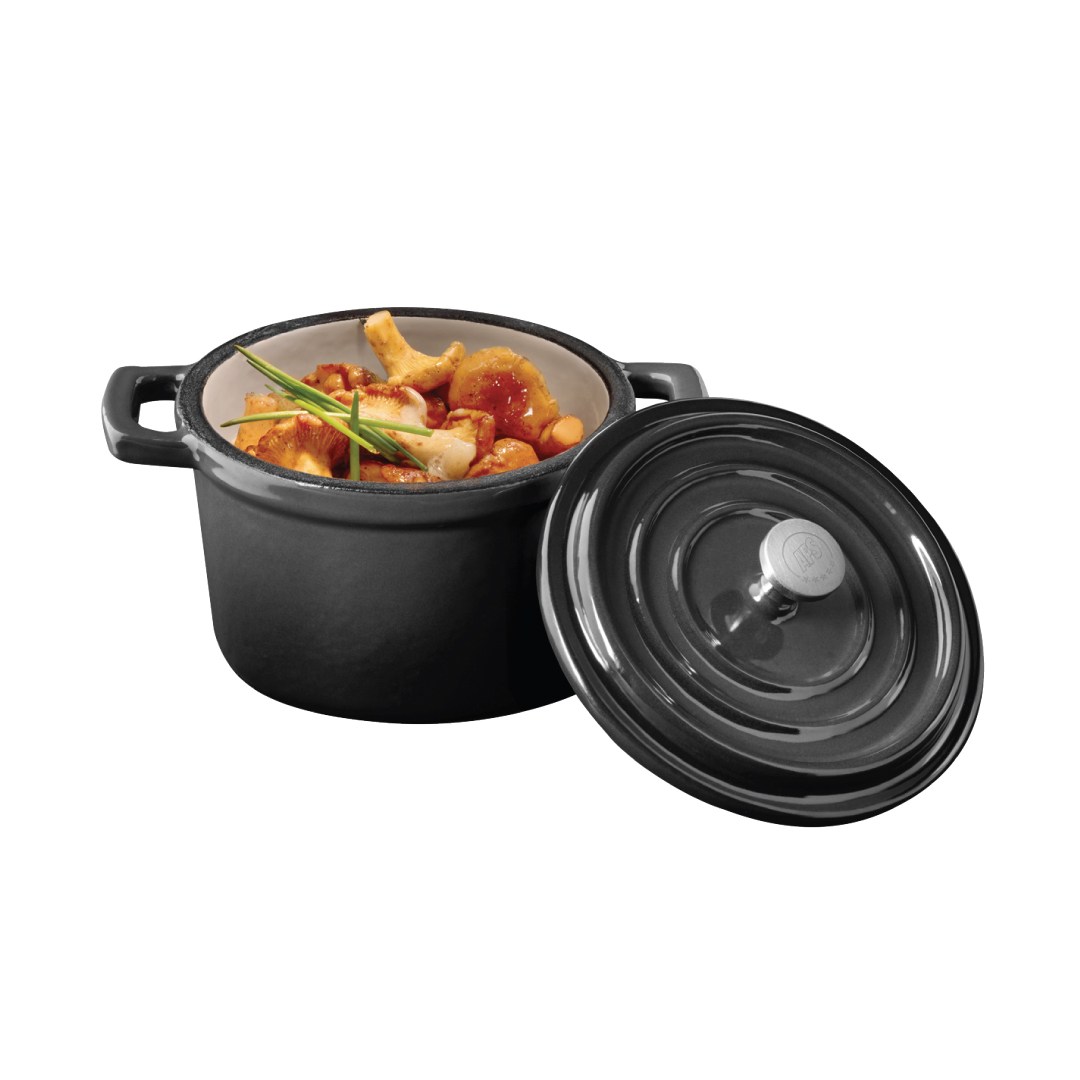 hrnec mini 5 STARS pr.11cm, 0,35l šedý
