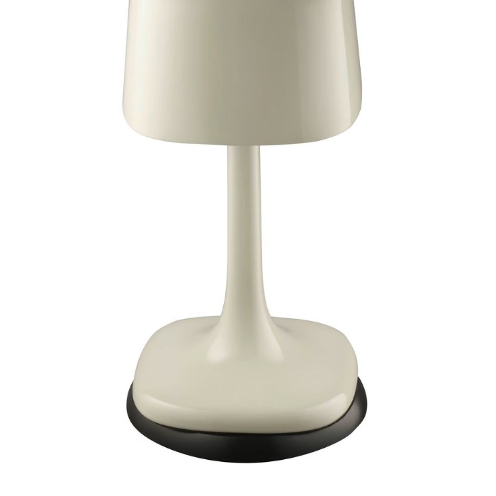 Stolní lampa SOHO, světle šedá, výška 21,5 cm