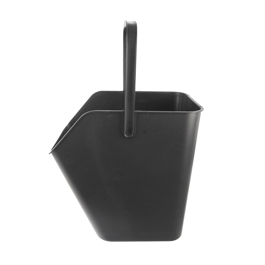 Koš na třídění odpadu 25l,  37.5x25x38, plast černý/žlutý