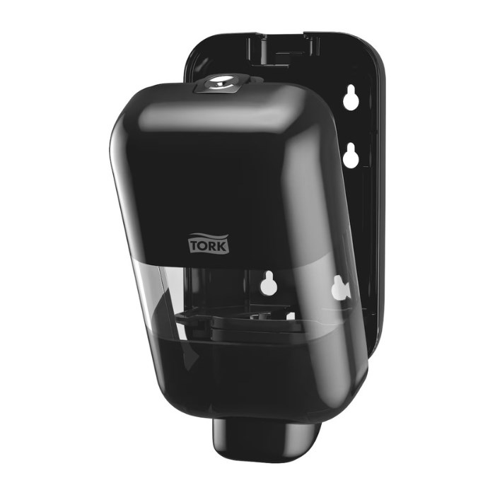 Dávkovač na pěnové, tekuté mýdlo a dezinfekce S-Box Mini černý S5