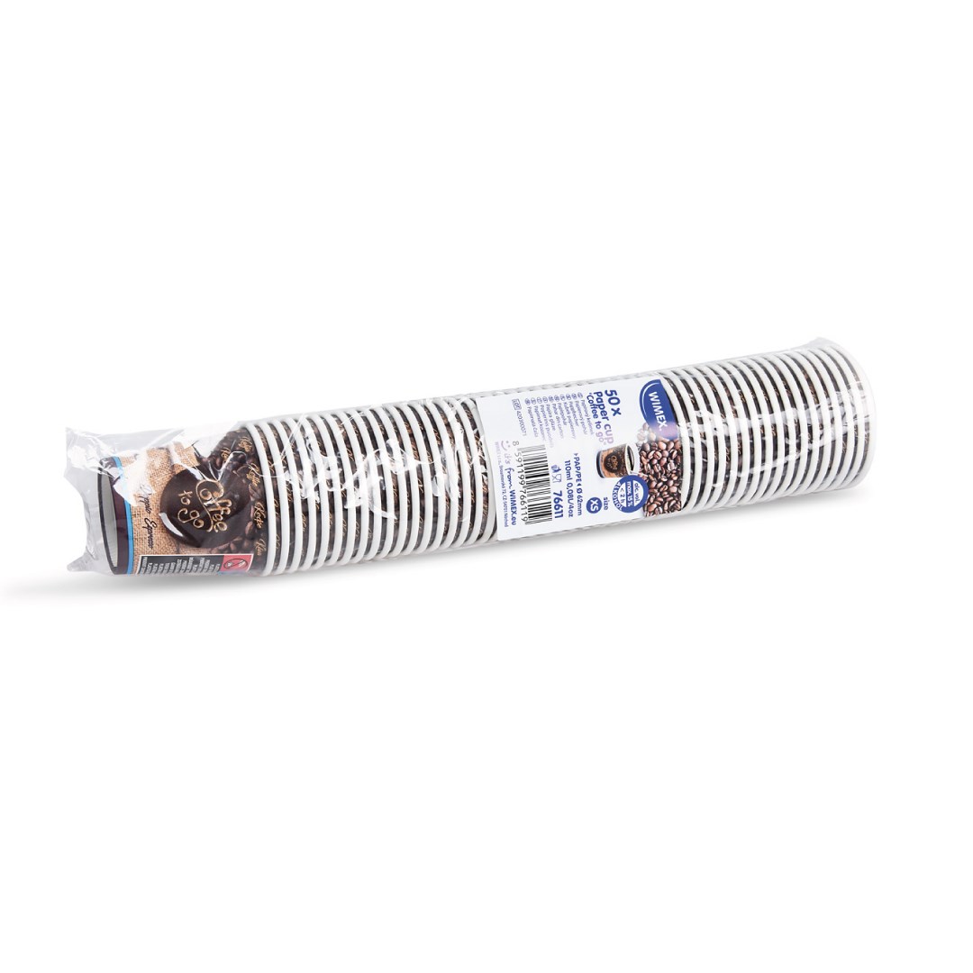 Papírový kelímek Coffee to go 110 ml XS / 50ks (pr. 62mm)