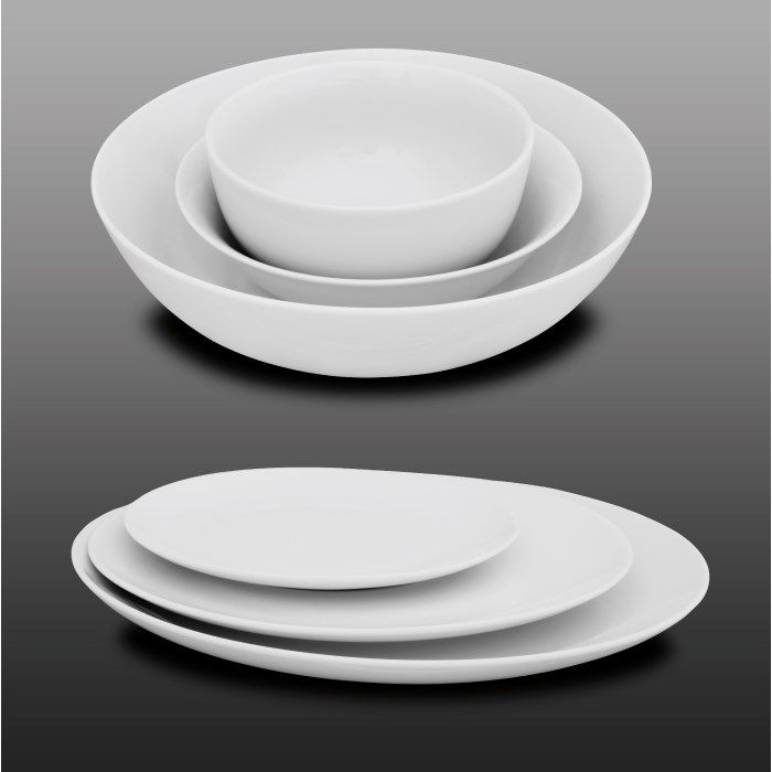 Hluboká polévková miska SIMPLE 14cm / 460 ml