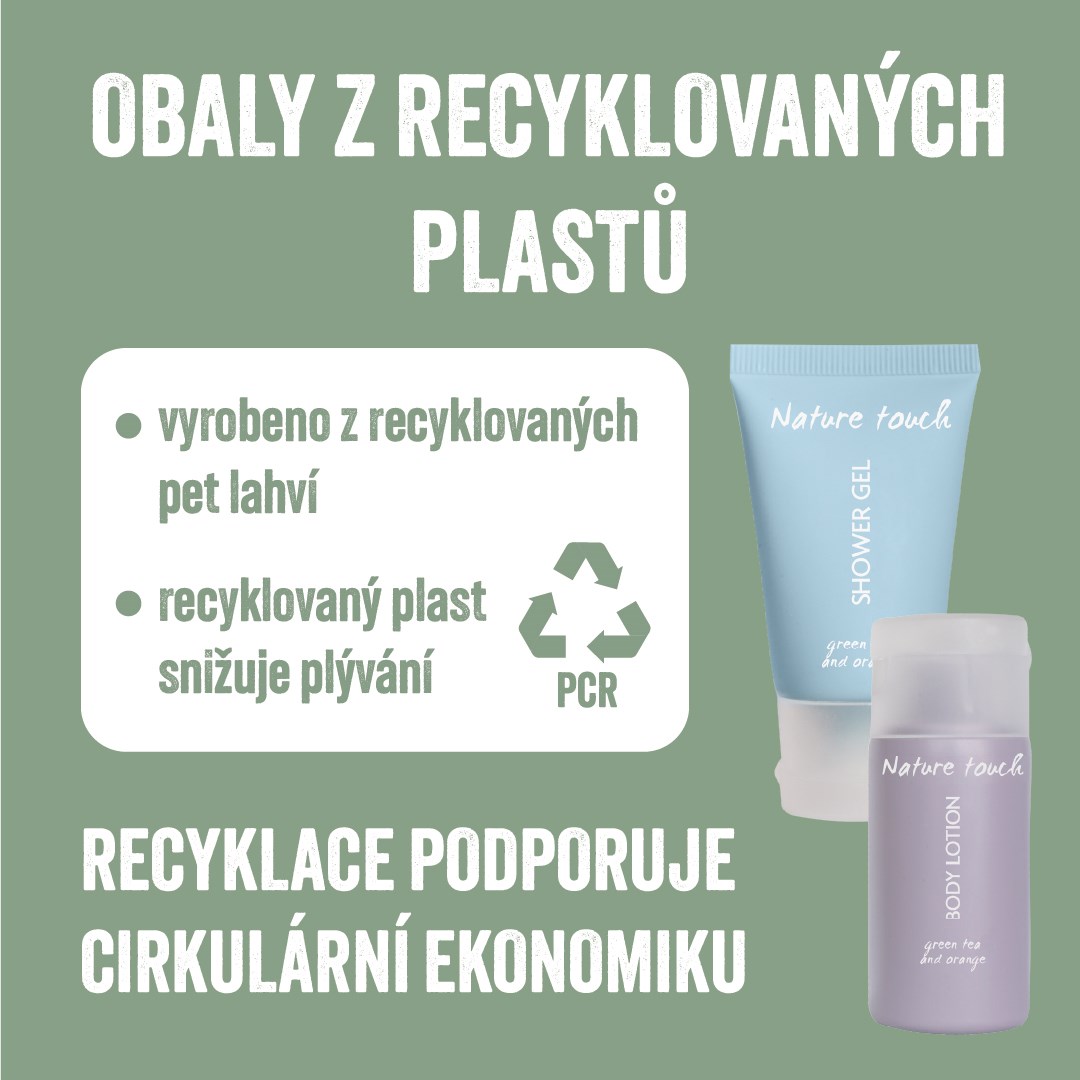 Tělový a vlasový šampon NATURE TOUCH, v tubě, 30 ml