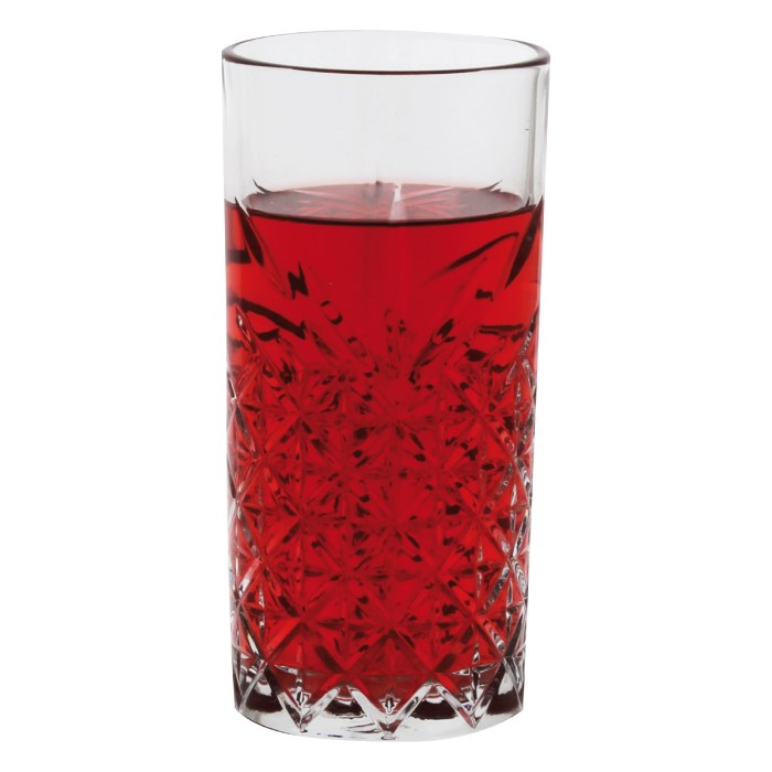 Sklenice na long drink TIMELESS 450 ml broušeného vzhledu